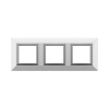 DKC Avanti Белый Металл Рамка 6 модулей