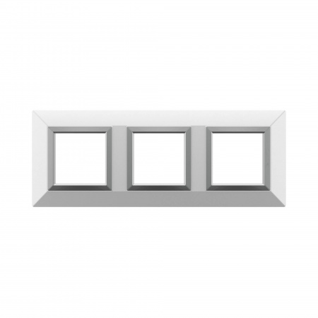 DKC Avanti Белый Металл Рамка 6 модулей