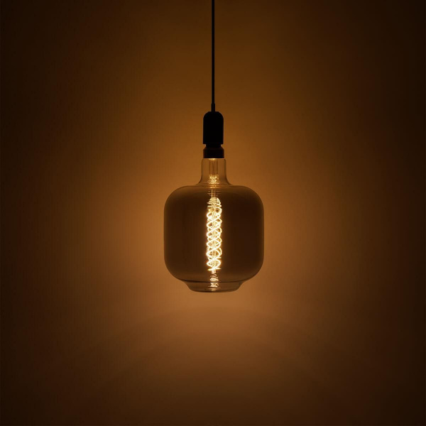 Лампа светодиодная филаментная Gauss E27 8W 2400K серая 164802008 Лампа светодиодная филаментная Gauss E27 8W 2400K серая 164802008