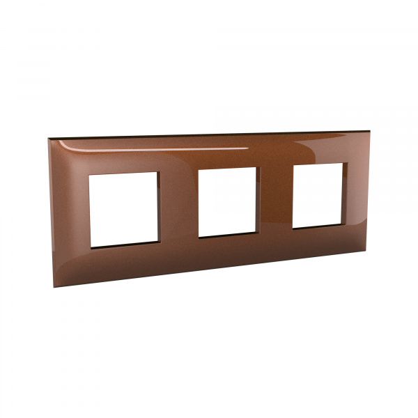 DKC Avanti Карамельный жемчуг Рамка 6 модулей