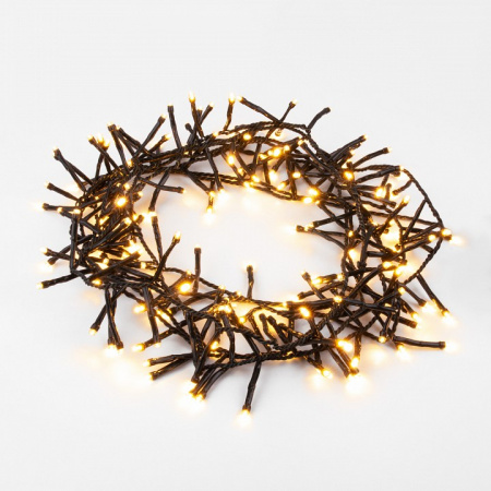 Гирлянда нить 'Мишура' теплый белый 5м IP20 400-004 теплый белый Eurosvet Мишура