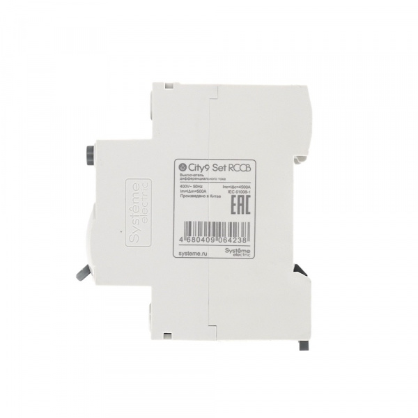 SE City9 Set Выключатель дифференциального тока (ВДТ) 25А 4P 30мА Тип-AC 400В