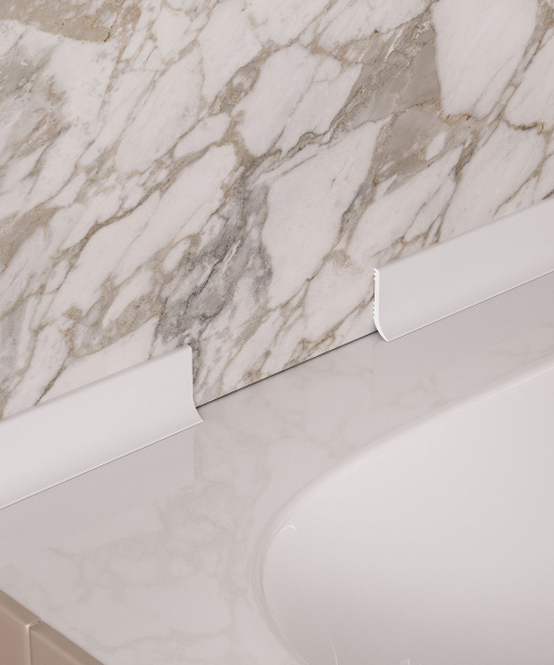 Плинтус PL001, 40х12, 2000мм, Экополимер/50