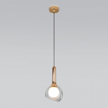 Подвесной светильник с плафоном 50188/1 золото Eurosvet Fantasy