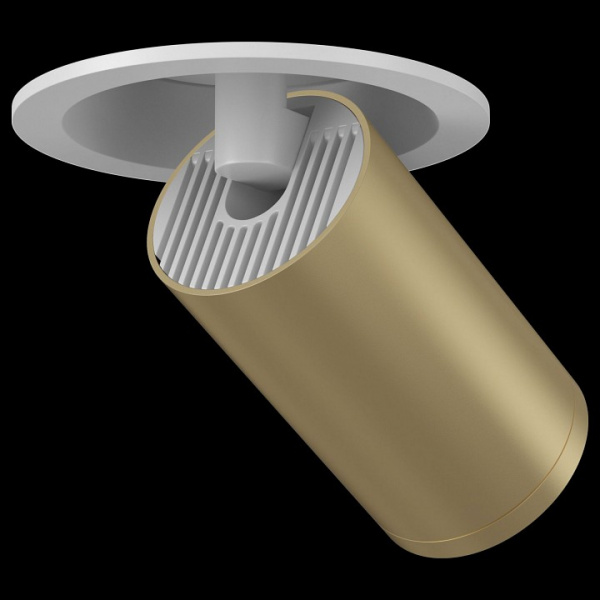 Встраиваемый светильник (Набор) C048CL-1WMG(C048CL-01W(1шт.), TRA020-01MG(1шт.)) Maytoni Focus S