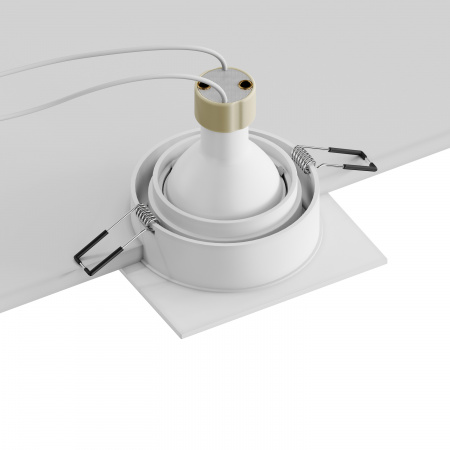 Встраиваемый светильник Hesby Eclipse HSBL_0112 IP20,15Вт, GU10, белый