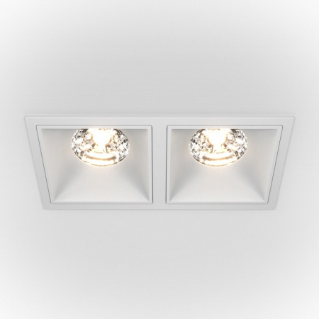 Встраиваемый светильник Downlight DL043-02-15W4K-D-SQ-W Maytoni Alfa