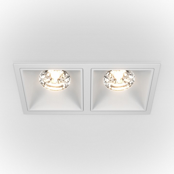 Встраиваемый светильник Downlight DL043-02-15W4K-D-SQ-W Maytoni Alfa