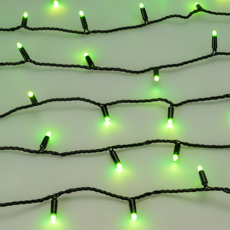 Arlight Светодиодная гирлянда ARD-STRING-CLASSIC-10000-BLACK-100LED-LIVE RGB-DMX (24V, 10W) (Ardecoled, IP65)