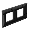 DKC Avanti Черный квадрат Рамка 4 модуля