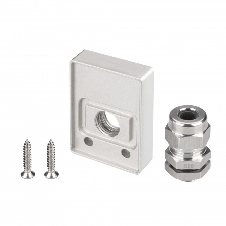 Arlight Заглушка ARH-FLOOR27-H28-SIDE с отверстием (Металл)