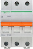 Schneider Electric Домовой ВА63 Автоматический выключатель 3P 10A (C) 4.5kA