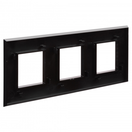DKC Avanti Черный квадрат Рамка 6 модулей