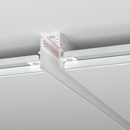 Slim Magnetic Шинопровод встраиваемый под ГКЛ 9,5мм белый 3м 85210/00 Elektrostandard Slim Magnetic a067503