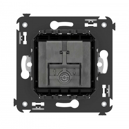 DKC Avanti Черный квадрат Розетка TV-FM-SAT