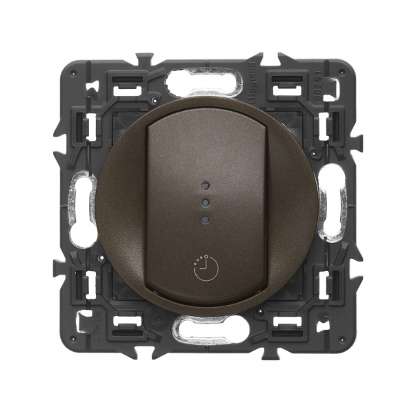 Legrand Celiane2 Графит Лицевая панель выключателя 067051/67423