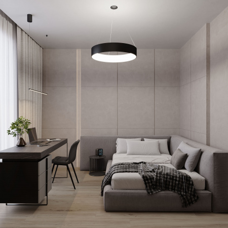 Подвесной светодиодный светильник Arlight SP-Tor-Ring-Hang-R600-42W Warm3000 022149(1)