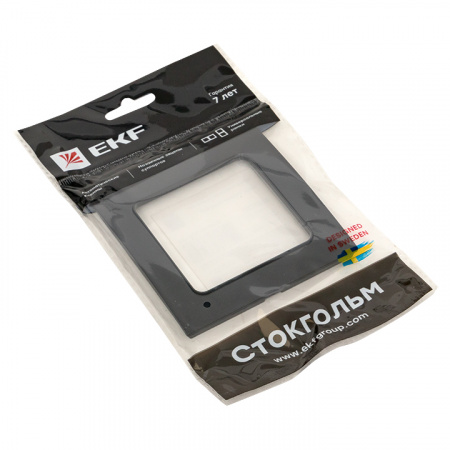 EKF PROxima Стокгольм Черный Рамка 1-ая