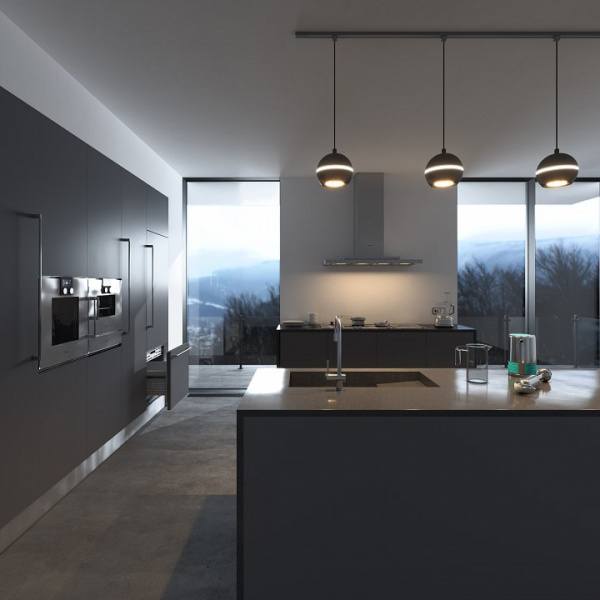 Однофазный шинопровод черный 3м (в комплекте ввод питания и заглушка) 85081/00 Elektrostandard Track Rail BK Surface a057087