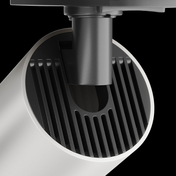 Трековый светильник Single phase track system UNITY TR020-1-U-GU10-BS Maytoni Focus S