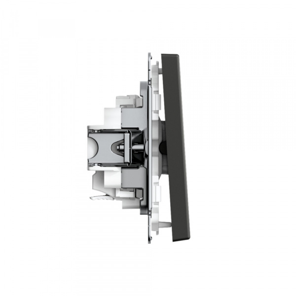 Systeme Electric ArtGallery Базальт Выключатель 1-клавишный, 10АХ, механизм, быстрозажим. клем.