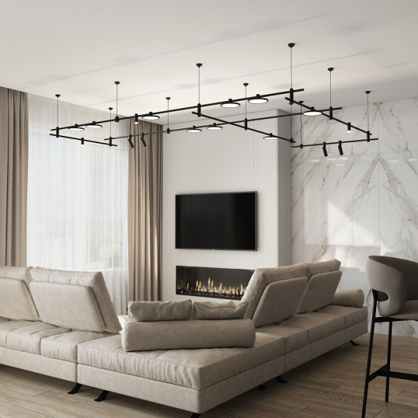 Esthetic Magnetic Подвесной комплект с вводом питания (тросовый) 85154/00 Elektrostandard Esthetic Magnetic a065438