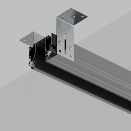 TR2023-BK Профиль-трек SMART ONE, для натяжных потолков, 3 м, алюминий, черный