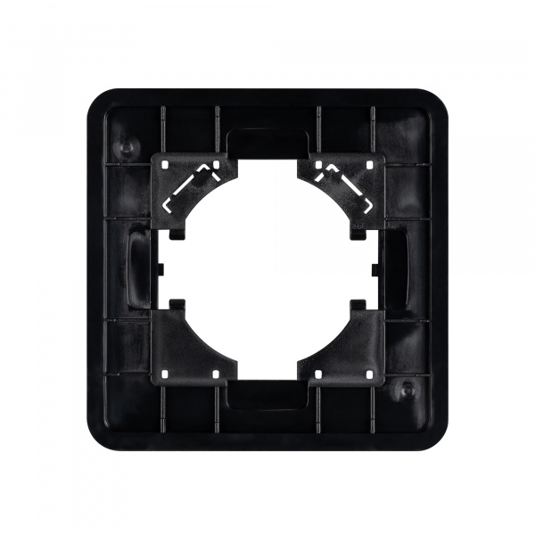 Arlight Рамка стеклянная FRM-OMALI-SFGS-1-BK (-)