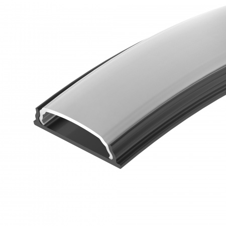 Arlight Профиль ARH-BENT-W18-2000 ANOD BLACK (Алюминий)