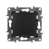 Legrand Etika Антрацит Переключатель 1-клавишный, авт.клеммы, 10 AX, 250 В