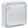 Legrand Plexo Белый Розетка с/з с крышкой, винтовой зажим в сборе IP55