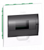 SE EASY 9 Корпус встраиваемый с прозрачной дверью 1ряд/8мод, IP40, IK07,63А, 2 клеммы