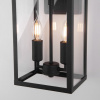 Уличный настенный светильник Candle D 35150/D черный Elektrostandard Candle a058260