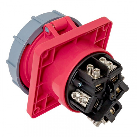 EKF PROxima Розетка стационарная внутренняя угловая 4452 3Р+РЕ+N 125А 380В IP67