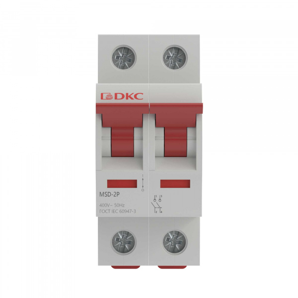 DKC YON max Выключатель нагрузки модульный MSD 2P 80A