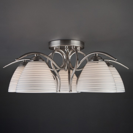 Потолочный светильник 30121/5 сатин-никель Eurosvet Megan