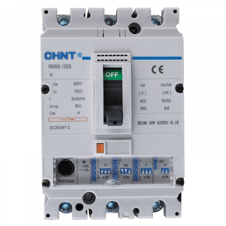 CHINT Авт. выкл. NM8-125S 3P 25А 50кА (R)