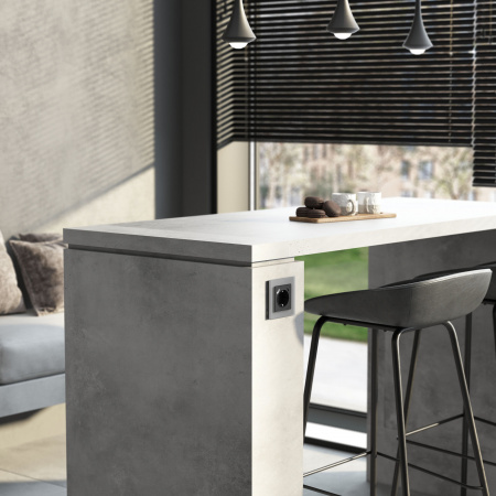 Рамка на 1 пост Senso (серебряный, стекло soft-touch) W0013106