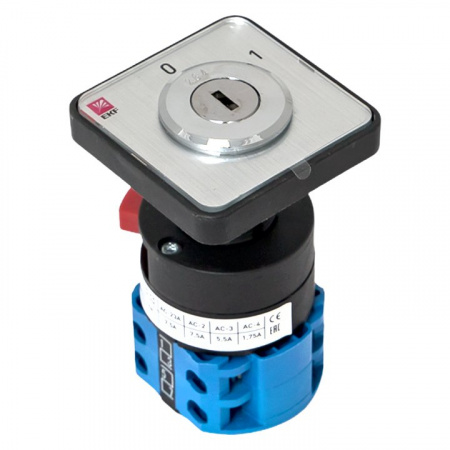 EKF PROxima Переключатель кулачковый ПК-1-113 10А 3P «0-1» с ключом