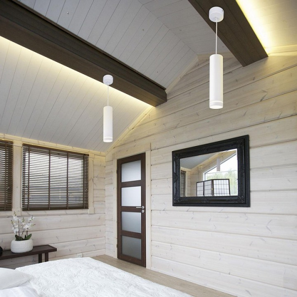 Подвесной светодиодный светильник DLR023 12W 4200K Elektrostandard Topper a037525