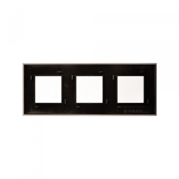 DKC Avanti Серый жемчуг Рамка 6 модулей