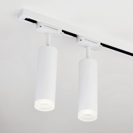 Трековый светодиодный светильник для однофазного шинопровода Oskar Белый 10W 4200K LTB28 Elektrostandard Oskar a040963