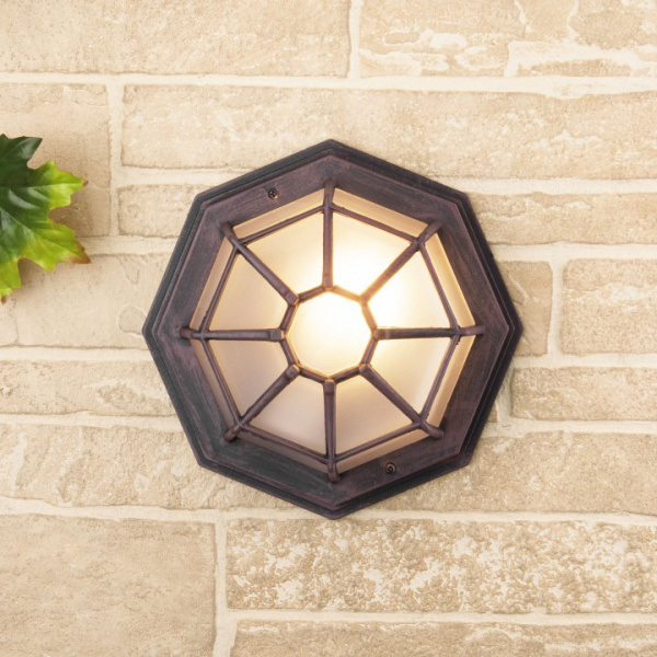 Telarana S капучино уличный настенный светильник GL 1023D Elektrostandard Telarana a043661