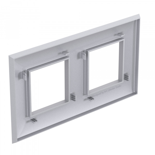 DKC Avanti Закаленная сталь Рамка 4 модуля