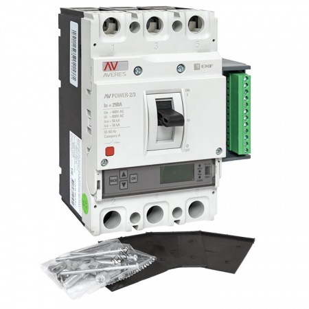 EKF Averes Автоматический выключатель AV POWER-2/3 250А 50kA ETU6.2