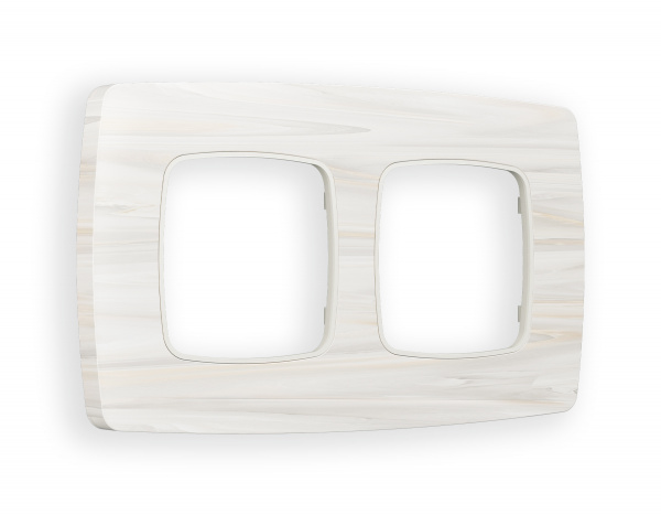 Рамка OMEGA Opera (Бежевый мрамор) 2-ая OF940302