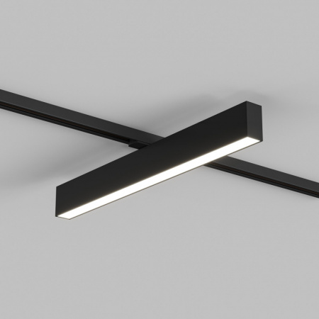 DK6640-BK Трековый светильник IP 20, 20 Вт, LED 4000, черный, алюминий