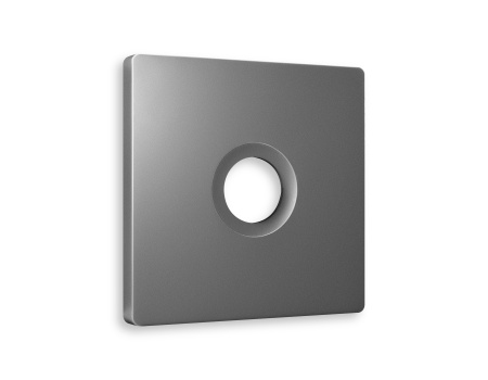 Лицевая панель ALFA (Антрацит серый) для TV розетки QUANT AP6630
