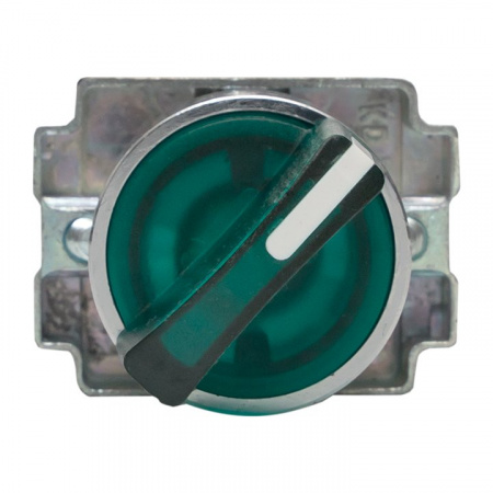 Переключатель BD21 2P c зеленой подсветкой 230В NO EKF PROxima