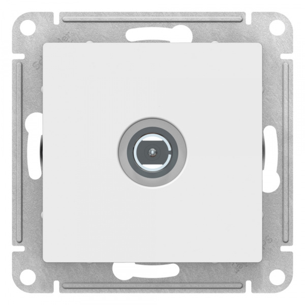 Systeme Electric AtlasDesign Лотос Розетка TV коннектор, механизм Systeme Electric AtlasDesign Лотос Розетка TV коннектор, механизм